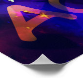 Fähigkeit Motivation Attitude Poster (Ecke)