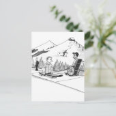 Fähigkeit zur Behinderung Postkarte (Stehend Vorderseite)