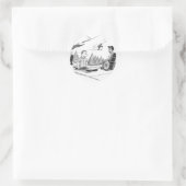 Fähigkeit zur Behinderung Runder Aufkleber (Tasche)