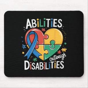 Fähigkeit zur Sensibilisierung für Autismus Mousepad