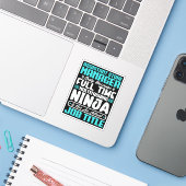 Fähigkeiten als Assistent des Filialleiters Multit Aufkleber (Laptop mit iPhone)