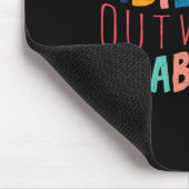 Fähigkeiten überwiegen Behindertenpsychologen Mousepad (Ecke)
