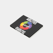 Fähigkeiten überwiegen Behinderungen, Diversity-Me Post-it Klebezettel (angewinkelt)