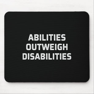 Fähigkeiten überwiegen Behinderungen - Vintager St Mousepad