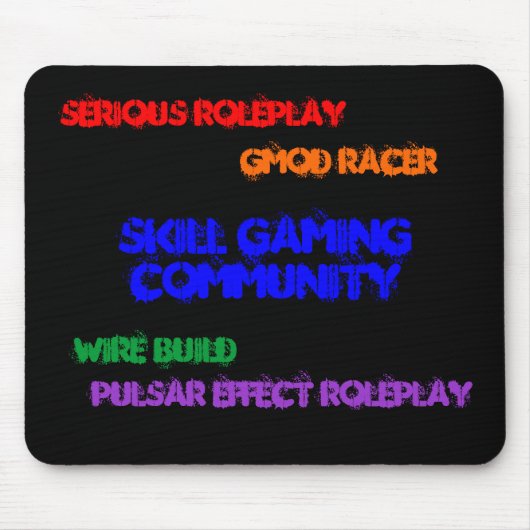 Fähigkeits-Spiel Mousepad (Vorne)