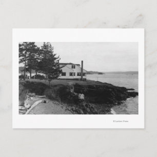 Fahlen's Hope Island Caf � in San Juan Islands Postkarte