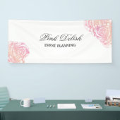 Fahne 311 Le Pink Fleur Banner (Messe)