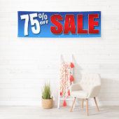 FAHNE 75% WEG VOM VERKAUF - 2,5' x8 Banner (Insitu)