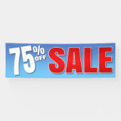 FAHNE 75% WEG VOM VERKAUF - 2,5' x8 Banner (Horizontal)