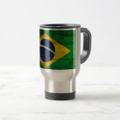 Fahne Altes Holz Brasilien Reisebecher (VorderseiteRechts)