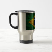 Fahne Altes Holz Brasilien Reisebecher (Links)