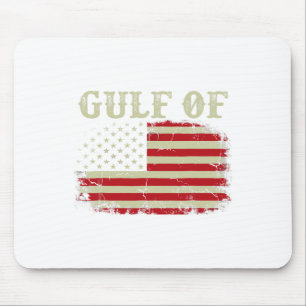 Fahne am Golf von USA 1 Mousepad