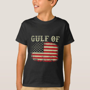 Fahne am Golf von USA 1 T-Shirt
