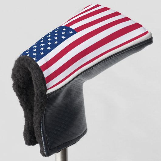 Fahne Amerika - Reisen Golf Headcover (3/4 Vorderseite)