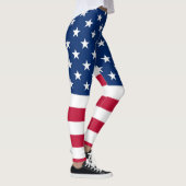 Fahne Amerika - Reisen Leggings (Rechts)