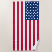 Fahne Amerika - Reisen Strandtuch (Vorderseite)