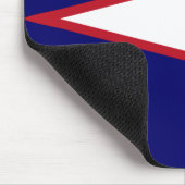 Fahne Amerikanisch-Samoas Mousepad (Ecke)