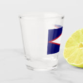 Fahne Amerikanisch-Samoas Schnapsglas (Links)