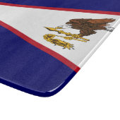 Fahne Amerikanisch-Samoas Schneidebrett (Ecke)
