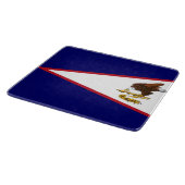 Fahne Amerikanisch-Samoas Schneidebrett (Ecke)