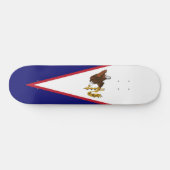 Fahne Amerikanisch-Samoas Skateboard (Horizontal)