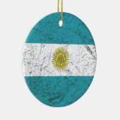 Fahne Argentiniens Keramik Ornament (Rechts)