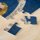 Fahne aus dem alten Holz Louisiana; Puzzle (Seite)