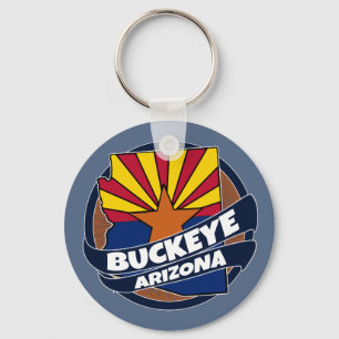 Fahne Buckeye Arizona platzt Schlüsselanhänger
