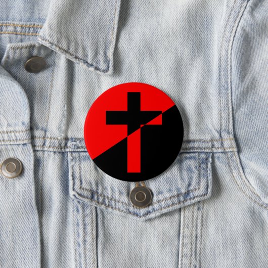 Fahne christlicher Sozialismus & Anarchismus (Befr Button (Beispiel)