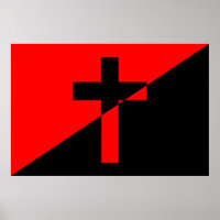 Fahne christlicher Sozialismus & Anarchismus (Befr