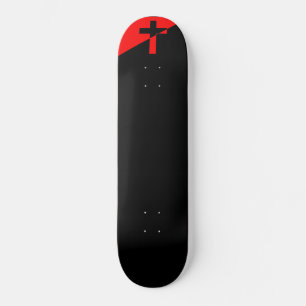 Fahne christlicher Sozialismus & Anarchismus (Befr Skateboard