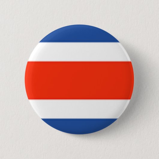 Fahne Costa Rica Button (Vorderseite)