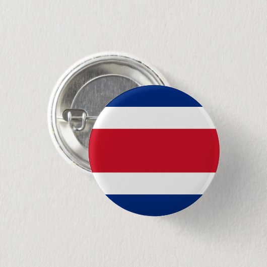 Fahne Costa Rica Button (Vorne & Hinten)