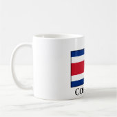 Fahne Costa Rica Kaffeetasse (Links)