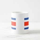 Fahne Costa Rica Kaffeetasse (Mittel)