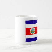 Fahne Costa Rica Kaffeetasse (Mittel)