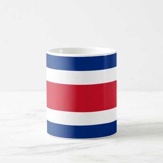 Fahne Costa Rica Kaffeetasse (Mittel)