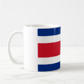 Fahne Costa Rica Kaffeetasse (Links)
