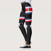 Fahne Costa Rica Leggings (Links)