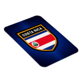 Fahne Costa Rica Magnet (Rechte Seite)