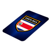 Fahne Costa Rica Magnet (Linke Seite)