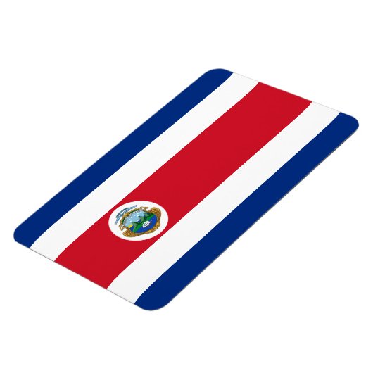 Fahne Costa Rica Magnet (Linke Seite)
