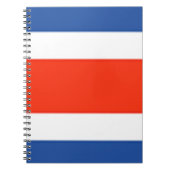 Fahne Costa Rica Notizblock (Vorderseite)