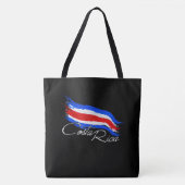 Fahne Costa Rica Tasche (Vorderseite)
