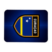 Fahne Curaçao Magnet (Horizontal)