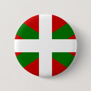 Fahne das Baskenland euskadi Button