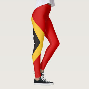Fahne der coolen Osttimor-Flagge Leggings