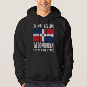 Fahne der Dominikanischen Republik Hoodie