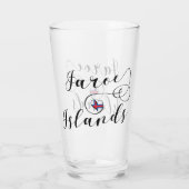 Fahne der Färöer, Färöer Glas (Rückseite)