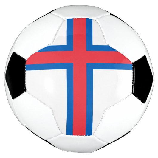 Fahne der Färöer Fußball (Gedreht)